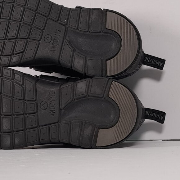 Anodyne No. 77 Shoes Women 8 W WIDE Sport Double Depth Black Gray W077 Comfort - Picture 14 of 16